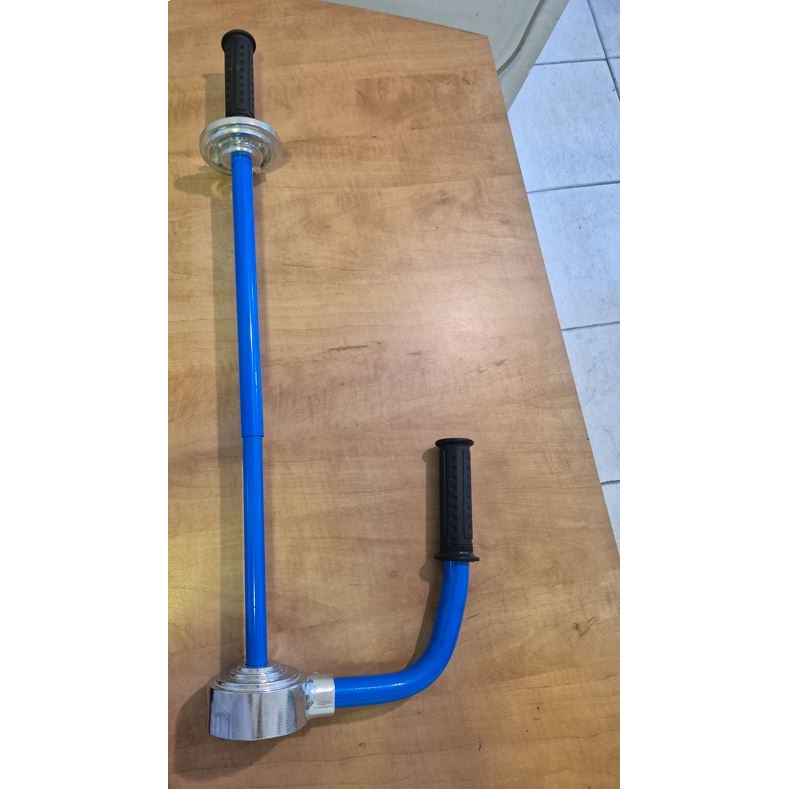 ידית מתכת לגליל ניילון סטרץ ידני